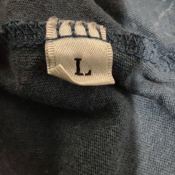 COTTY ON VINTAGE TSHIRT DISTRESSED GUNS WINGS ROSES BLING RHINESTONES SIZE L - Picture 13 of 13